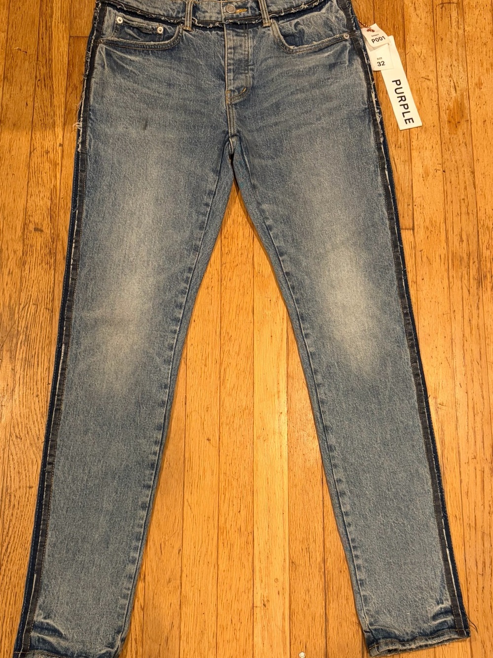 [AUTHENTIC] Purple Brand P001 Intentionally Distressed Jeans